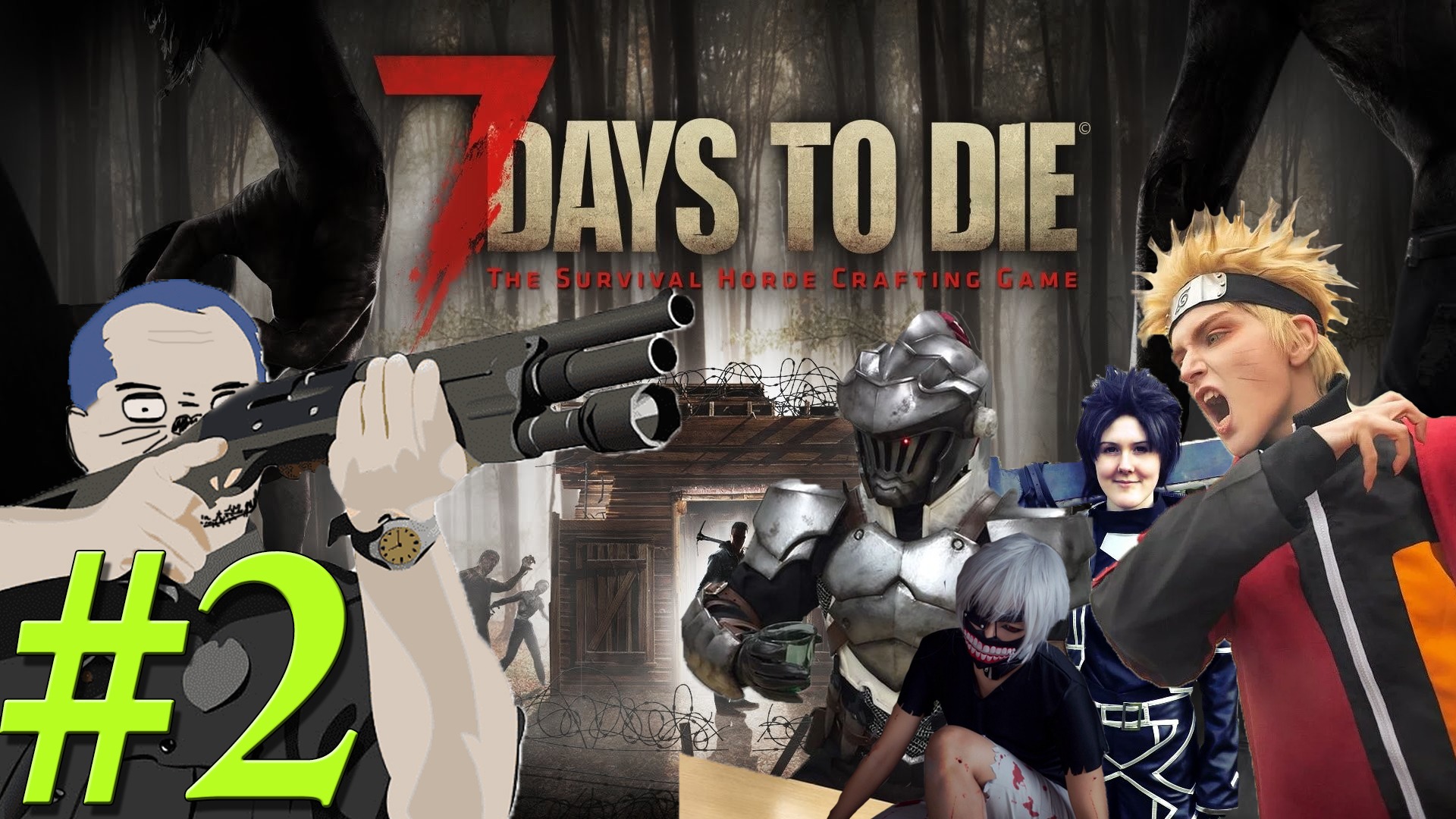 7 Days to Die Прохождение ч4 - Ratsking vs Анимешники