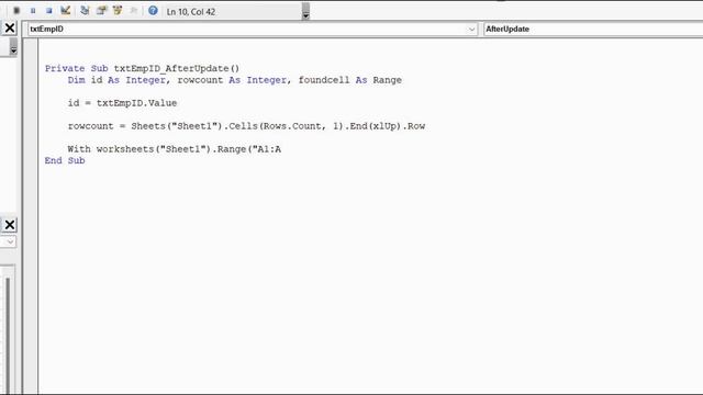 How to automatically populate Text fields in Excel userform смотреть онлайн