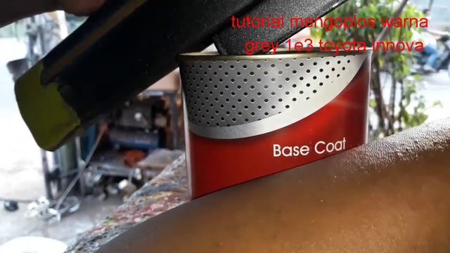 Cara mengoplos grey 1E3 toyota innova- Ain hendra смотреть онлайн