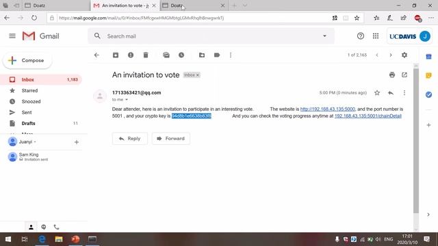Doatz: A Blockchain Based E-Voting System смотреть онлайн