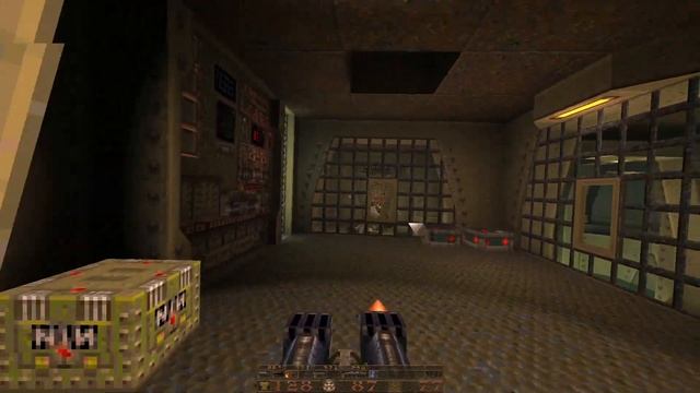 Quake - Deathmatch Dimension - Sludge Refinery - All Secrets смотреть онлайн