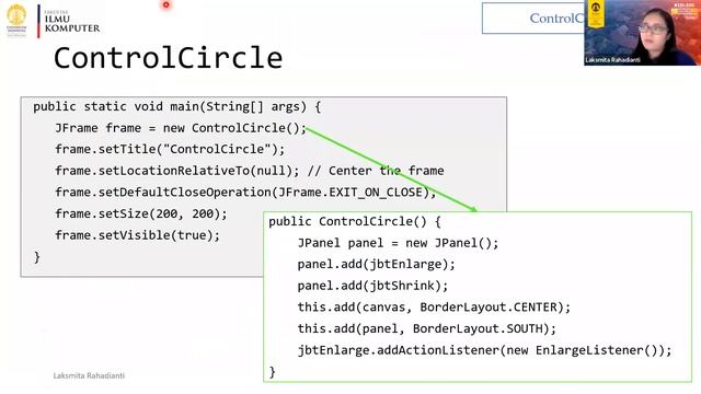 DDP2 B 2021 - Sesi Sinkronus Week 12: Event-Driven Programming (Java Swing) смотреть онлайн