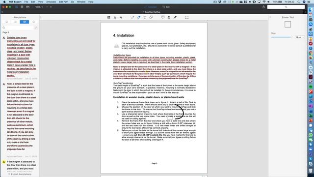 Annotate and Edit in PDF Expert for Mac смотреть онлайн