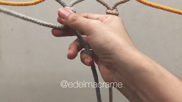 DIY Tutorial Easy to Barrel Macrame Knot for Beginner смотреть онлайн