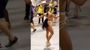 Preparing for the carnival in Brazil, #beautifulgirl dance incendiary #samba