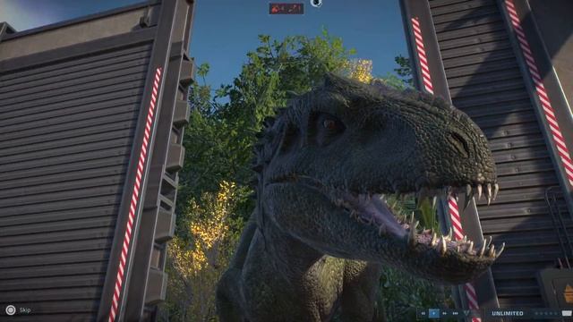 Jurassic World Evolution 2 releasing a SVALBARD and BLANK PATTERN indominus rex смотреть онлайн