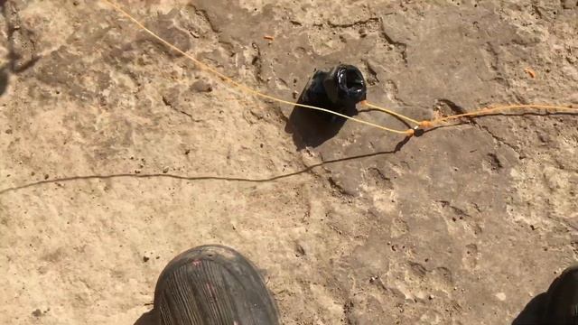 Простая и надежная снасть на сома с подводным поплавком