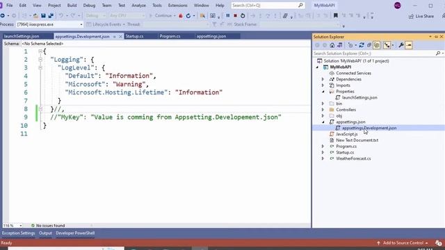 #10, appsettings.json in ASP.NET Core || ASP.NET Core WEB API Tutorials смотреть онлайн
