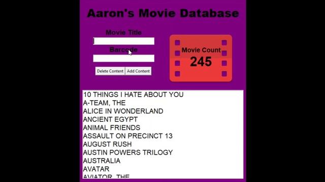 Movie Database using JSON in Python смотреть онлайн