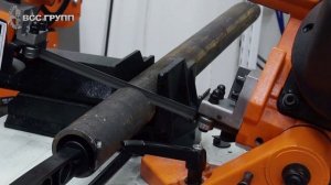 Ленточнопильный ручной станок серии SBS-125G резка трубы и заготовок.