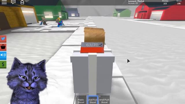 СИМУЛЯТОР УБОРЩИКА СНЕГА в РОБЛОКС / ROBLOX SNOW SHOVELING SIMULATOR смотреть онлайн
