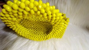 Как правильно прикрепить КРУГЛУЮ ручку к сумке из бусин ? How attach ROUND handle to a bag of beads
