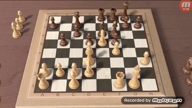 Chess level medium (Real chess 3D) смотреть онлайн