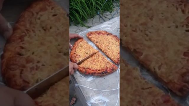 вкуснейшая пицца в печи не пропусти полный ролик#волгоград #вкусно #мега смотреть онлайн