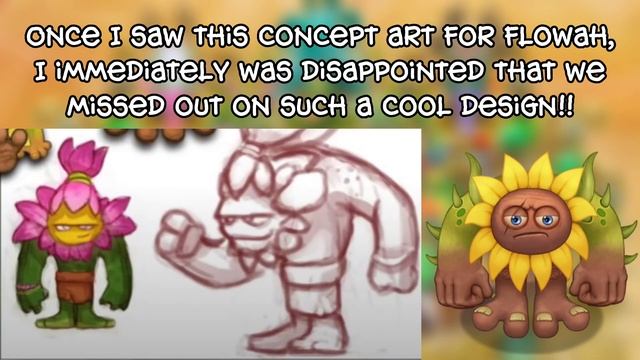 Monster Concept Art That’s BETTER Than The Final Design! (My Singing Monsters)