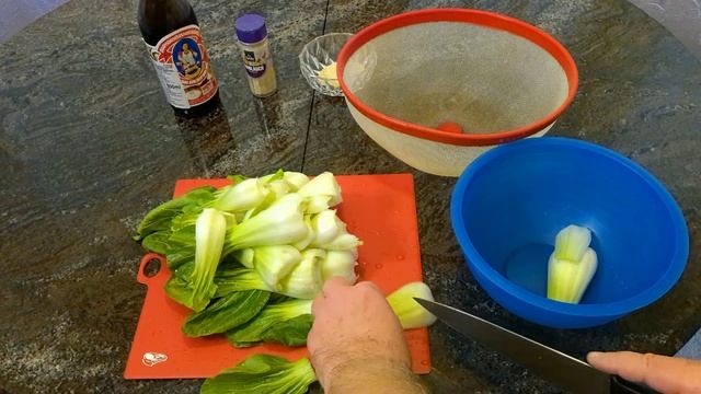 Жареная капуста Пак Чой / Бок Чой с кунжутом и тайским или соевым соусом смотреть онлайн