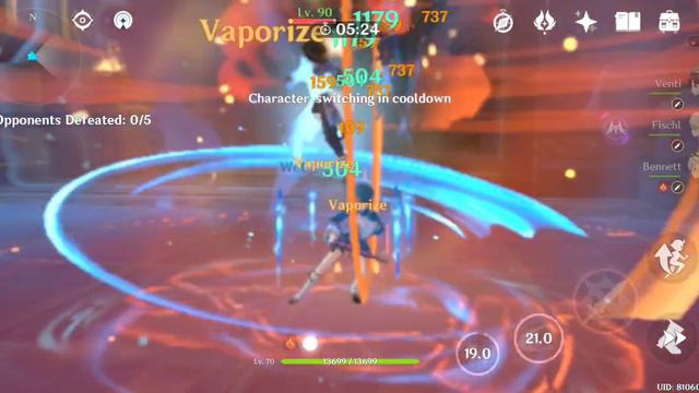 Genshin Impact: Valley of Remembrance L90 (Xiaomi Mi A3) смотреть онлайн