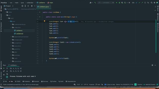 Collections Part 5 List , ArrayList, LinkedList смотреть онлайн