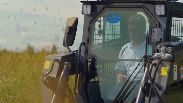 Траншеекопатель для мини-погрузчика