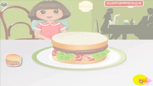 Dora the Explorer Game For Children - Dora Cooking Game HD смотреть онлайн