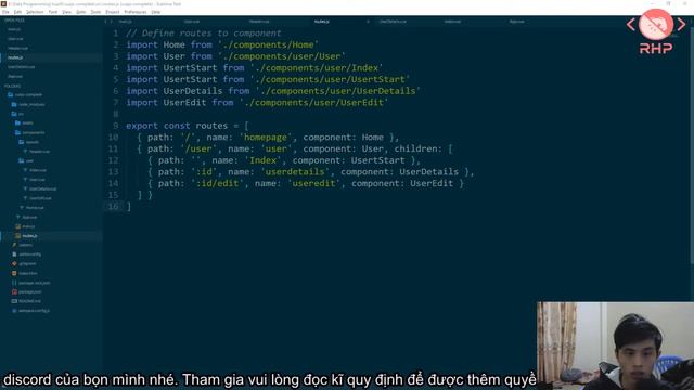 Ep16 | #10 | Routes con nào cả nhà, sử dụng phổ biến Vue.js - RHP Team смотреть онлайн