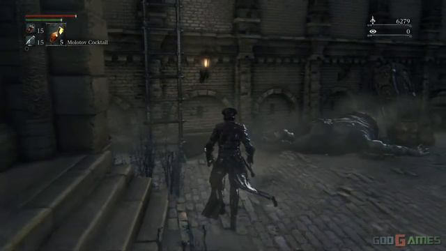 Bloodborne Gameplay Playthrough PS4 1080P Part 4 (First date with Boss Father Gascoigne) смотреть онлайн