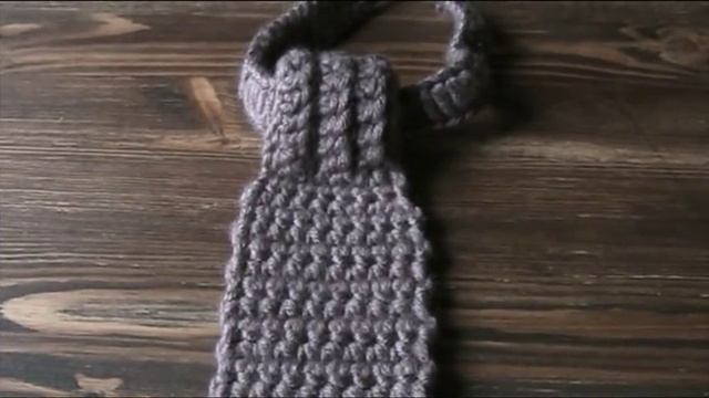 Как связать Галстук и Бабочку/How To Crochet A Simple Bow And Tie