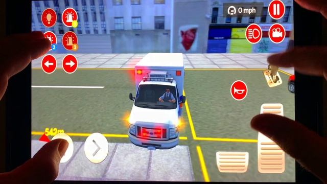 Ambulance Driver: Hospital Emergency Rescue Game Android/iOS - Ambulance Games смотреть онлайн