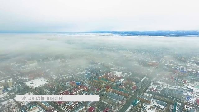 Южно-Сахалинск с высоты смотреть онлайн