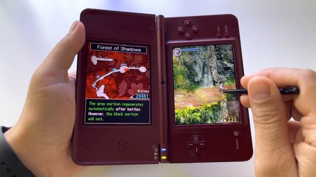 Ninja Gaiden - Dragon Sword (1) | Nintendo DSi XL handheld gameplay смотреть онлайн