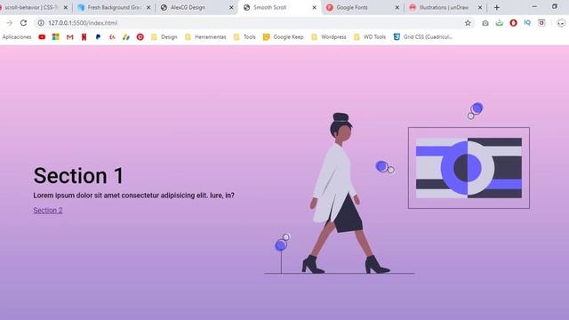 ? Como hacer efecto SMOOTH SCROLL con HTML CSS смотреть онлайн