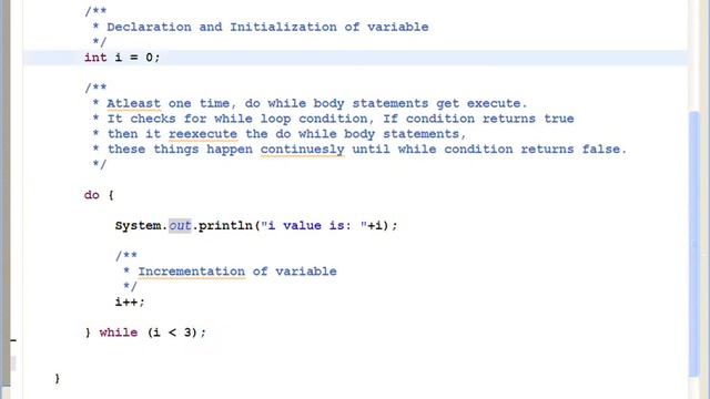 Do While Loop Example смотреть онлайн