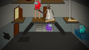 Among US vs Granny Animation   Ep 01