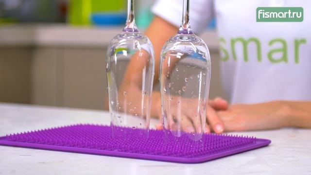 Коврик для сушки бокалов Fissman видеообзор (7738) | Fismart.ru смотреть онлайн