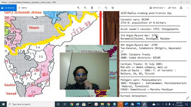 Madras Presidency -04:Territorial Expansion: Acquistion Chronology|1650s To 1801:Jay Reddy (english