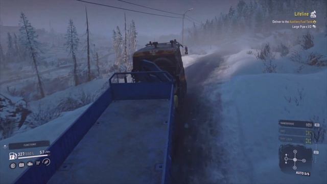 SnowRunner - Amur, Lifeline (AZOV 64131) смотреть онлайн