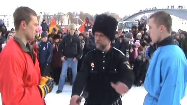 Кулачные бои на масленицу. смотреть онлайн