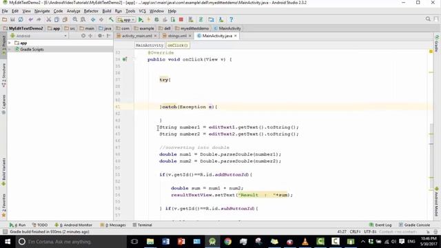 Android Bangla Tutorial 2.18 : EditText (part-3) смотреть онлайн