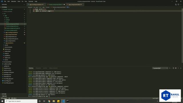 Angular Tutorial - Angular Routing смотреть онлайн