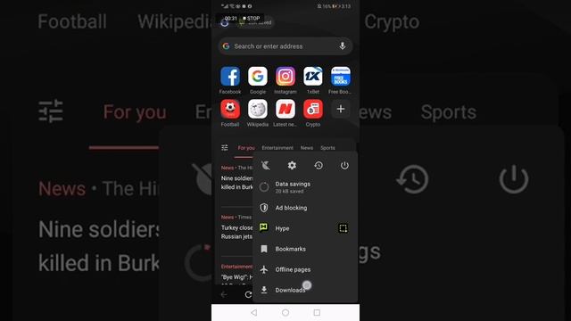 How To Find and See Your Downloads on Opera Mini Browser Phone App смотреть онлайн
