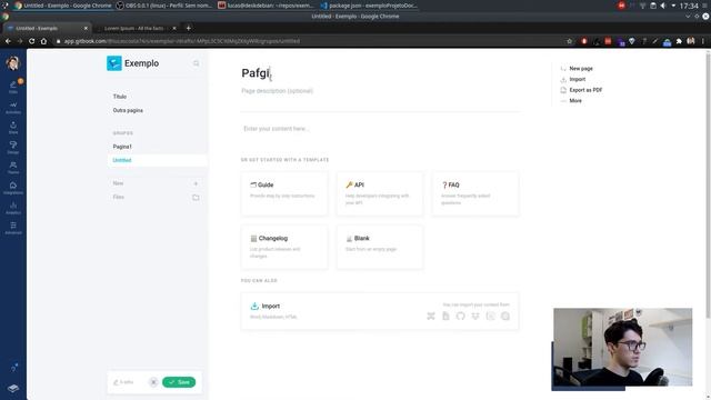 Como montar um índice bem feito com Gitbook | Technologiká смотреть онлайн