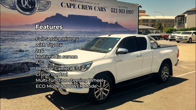 2018 Toyota Hilux Raider 2.8GD-6 Xtra Cab 2x4 Auto смотреть онлайн