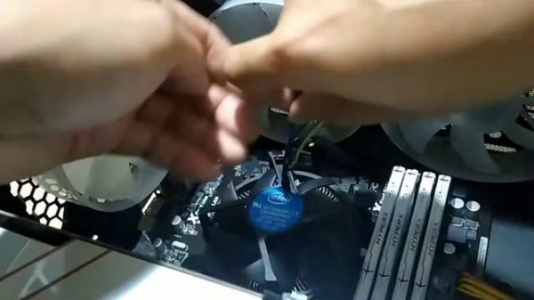 Spiral wrap for Intel heatsink computer cables (alternative to mesh sleeves)