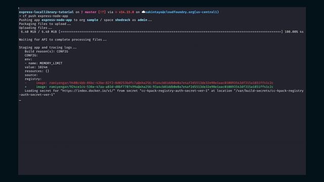 How to Deploy a Node Js Application to Kubernetes with Cloud Foundry? смотреть онлайн