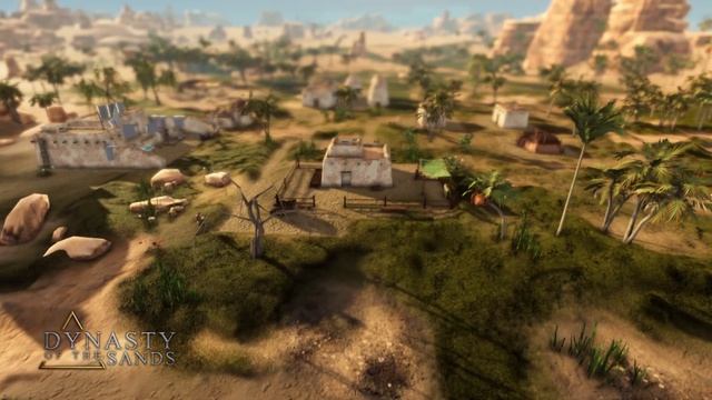 Dynasty of the Sands: Building Whitewash - (Ancient Egyptian City-Builder) смотреть онлайн