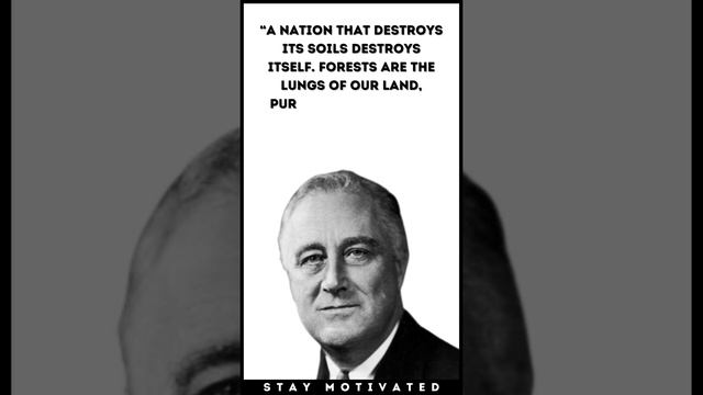 Top 3 Famous Franklin D Roosevelt Quotes. | Stay Motivated смотреть онлайн