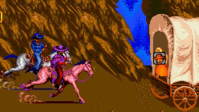 Sunset Riders [2 Players] [4K] [Sega Mega Drive] смотреть онлайн