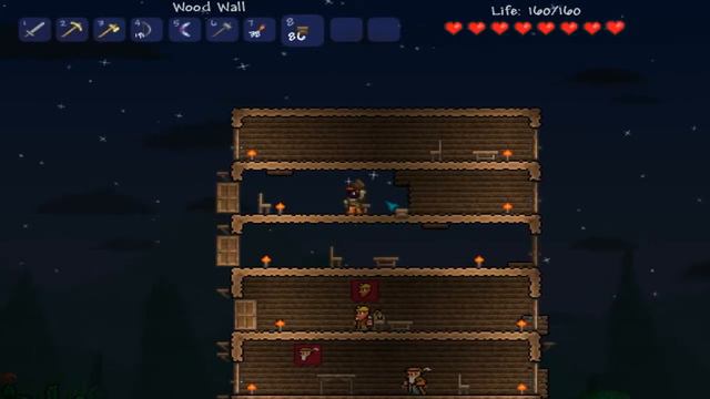 Let's Play Terraria Episode 11 - Houses and Darkness смотреть онлайн
