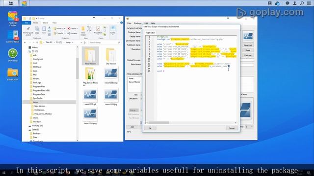 Step 3: How-to Create Installation Scripts for a Package Synology смотреть онлайн