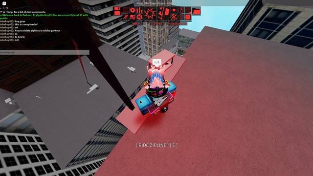How To Delete Ziplines in Roblox Parkour (REUPLOAD) смотреть онлайн